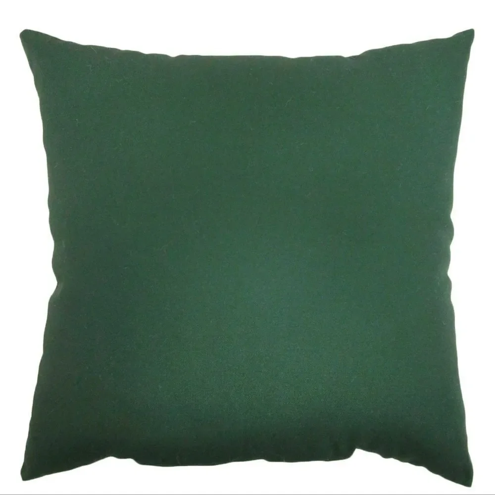 Nwt Poinsettia Square Christmas Outdoor Throw Pillow, 16